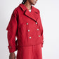 The Oversized Twill Trench