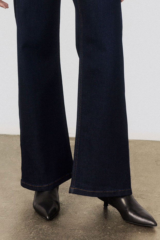 The Petite Palazzo Jeans