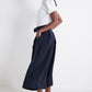 Light Poplin Paperbag Wide Leg Pants