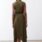 Perfect Pleated Wrap Dress
