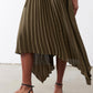 Perfect Pleated Wrap Dress
