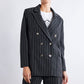 The Pinstripe Boyfriend Blazer