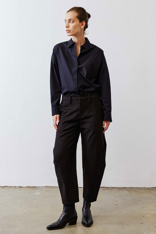 The Pinstripe Wide-ish Pants