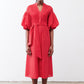 Pintuck Poplin Dress