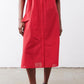 Pintuck Poplin Dress