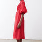 Pintuck Poplin Dress
