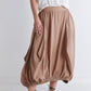 Pleat-Adoring Light Poplin Skirt