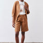 The Pleated Bermuda Shorts