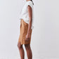 The Pleated Bermuda Shorts