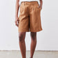 The Pleated Bermuda Shorts