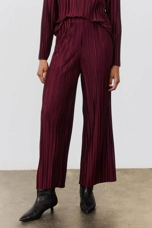 Relaxed Pleated Pants