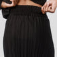 Relaxed Pleated Skirt