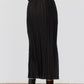 Relaxed Pleated Skirt