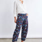 The Printed Slouchy Soft Twill Pants