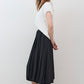 Pull On Pleated Skirt