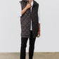 Quilted Down Long Line Vest