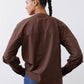 Raglan Button Down Poplin Blouse