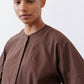 Raglan Button Down Poplin Blouse