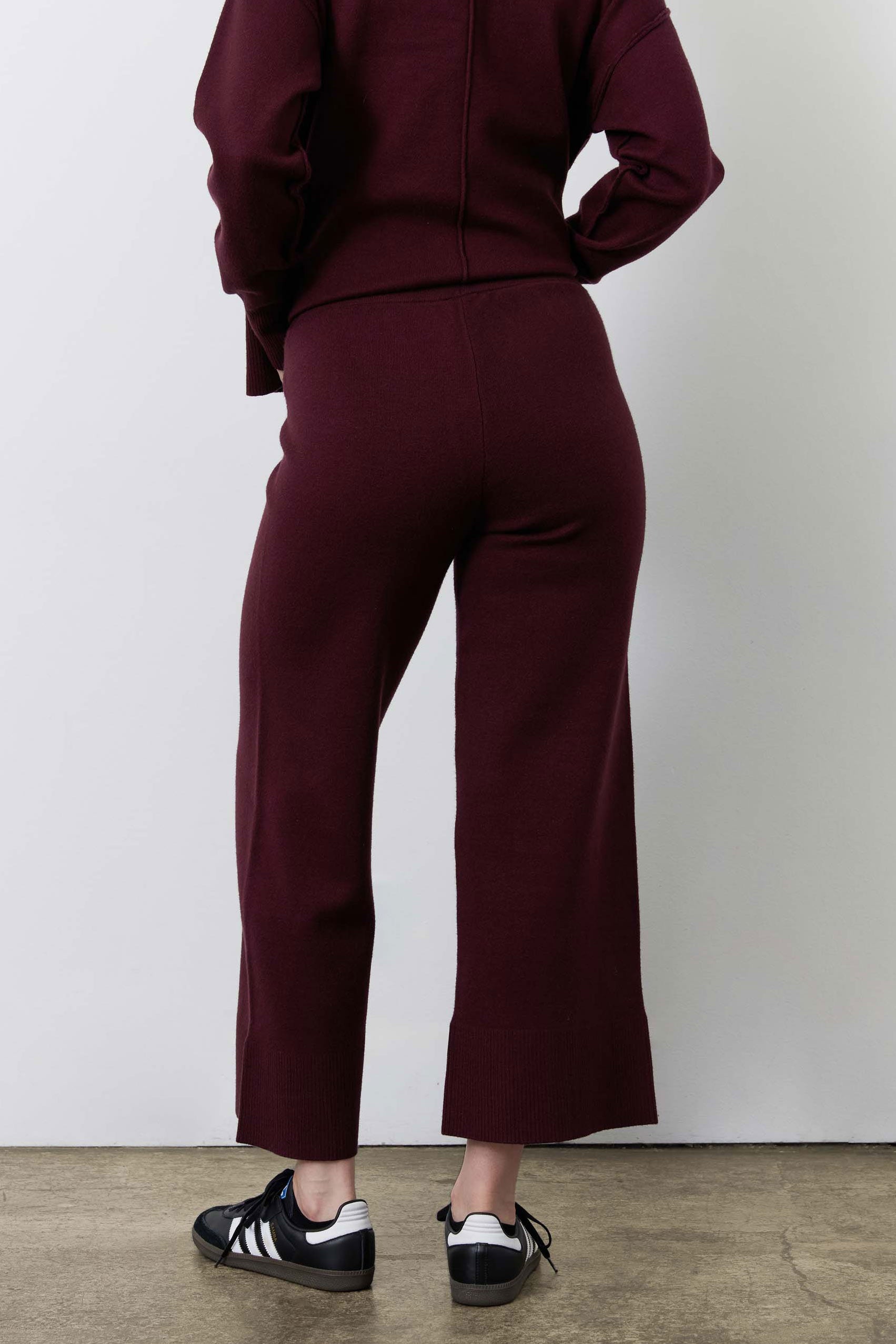 Recline Sweater Lounge Set | Burgundy – Ruti