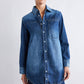 Relaxed Light Denim Tunic