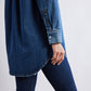 Relaxed Light Denim Tunic