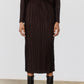 Relaxed Pleated Skirt