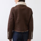 The Cruiser Reversible Shearling Moto Jacket