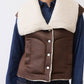 Reversible Summit Shearling Vest