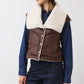 Reversible Summit Shearling Vest