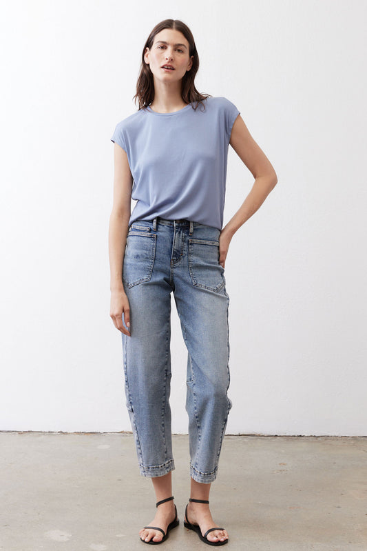 The Ribbed Tuck-In Tee