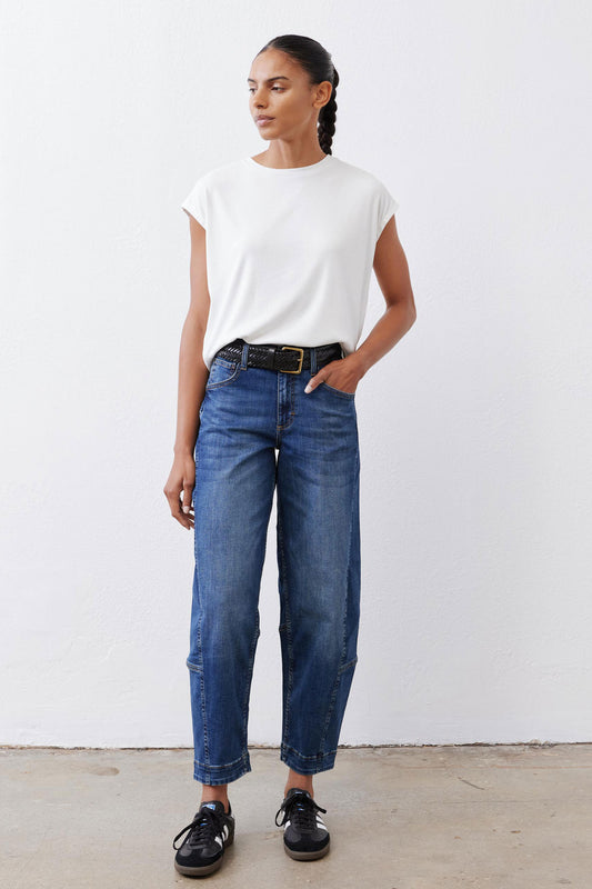 The Ribbed Tuck-In Tee