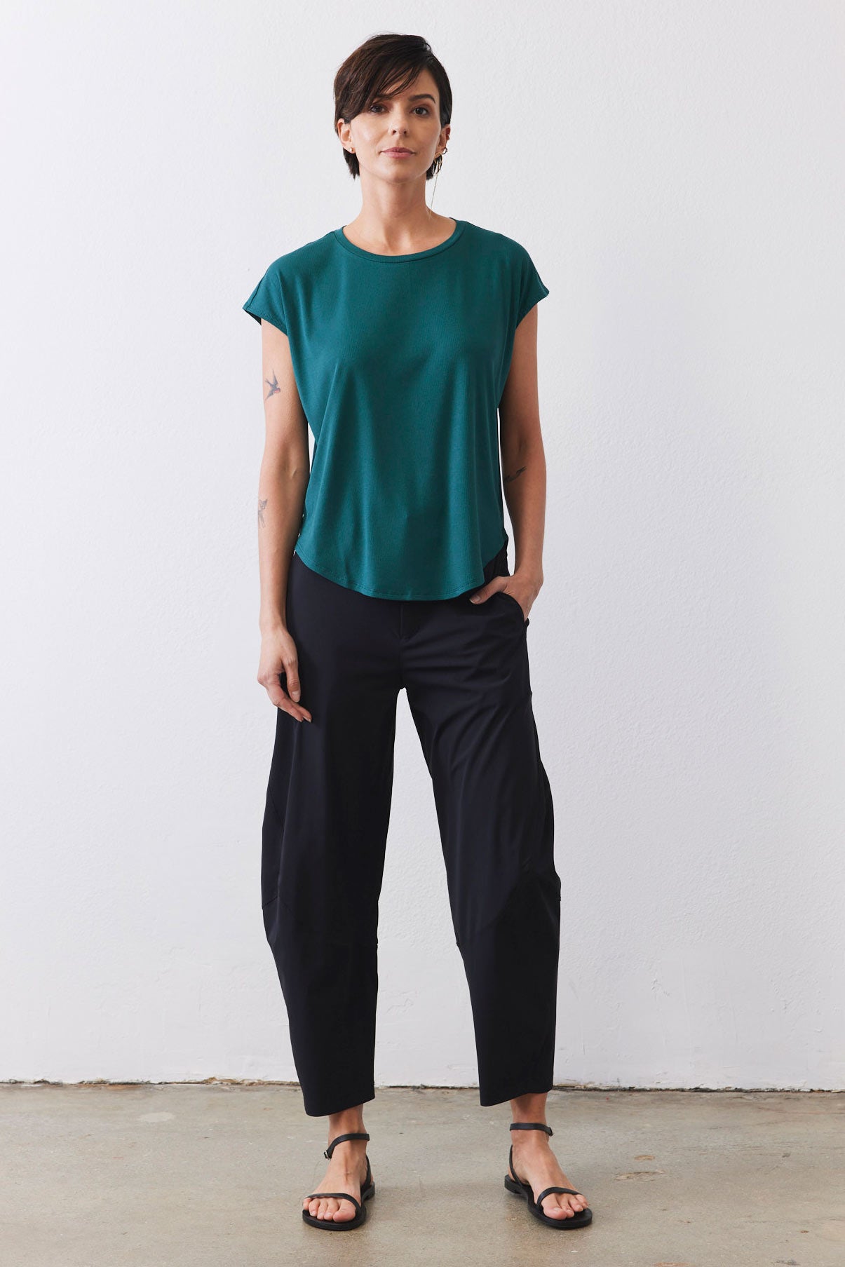 The Ribbed Tuck-In Tee