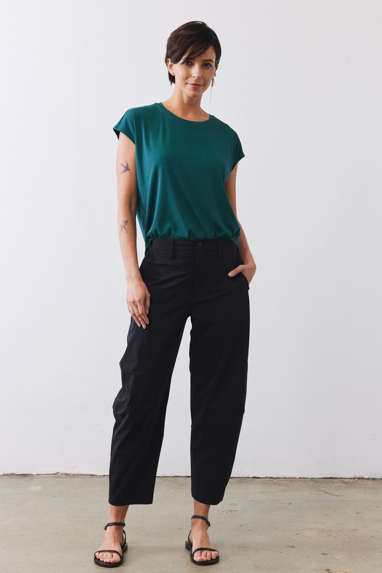 The Ribbed Tuck-In Tee