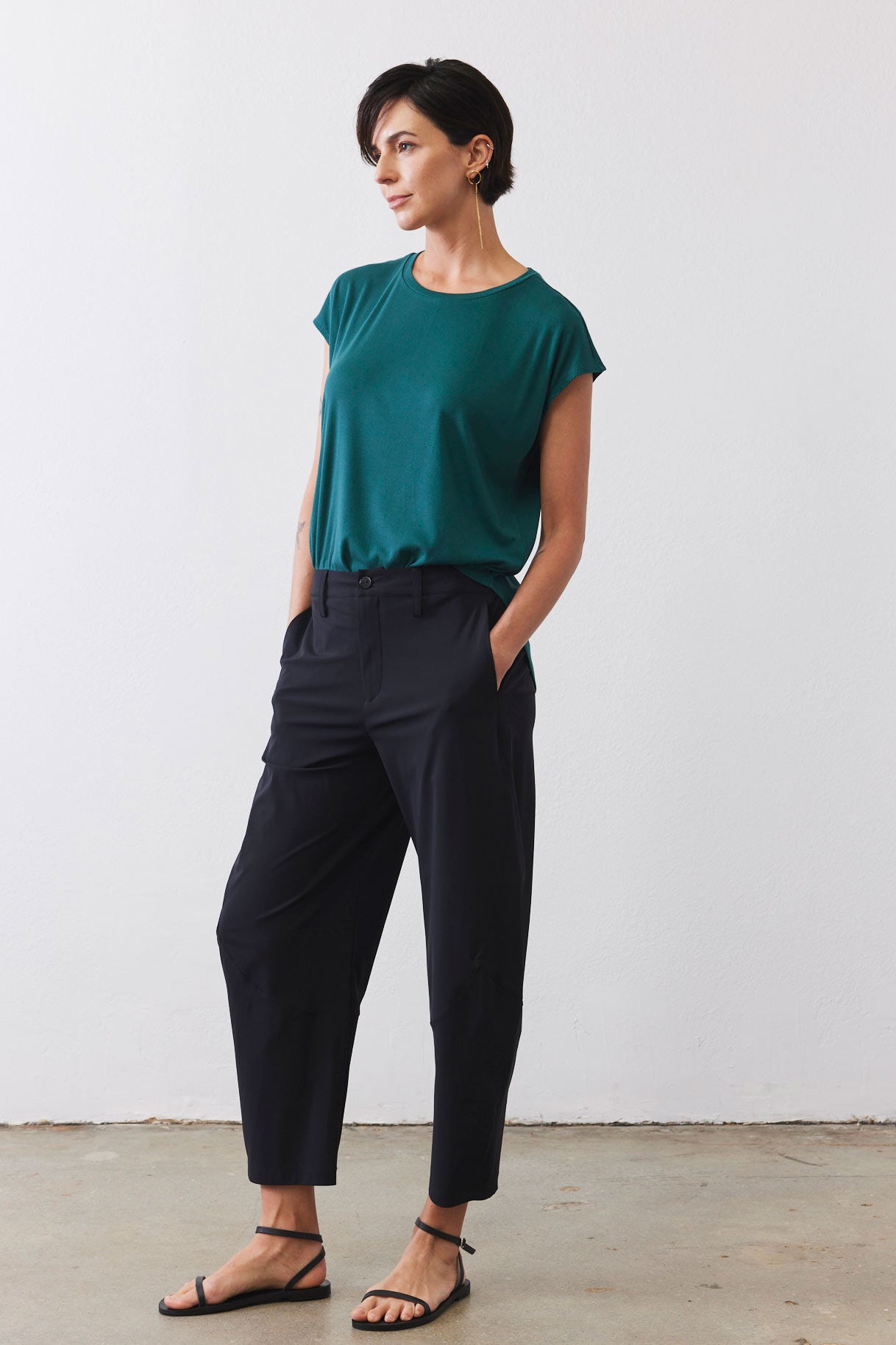 The Ribbed Tuck-In Tee