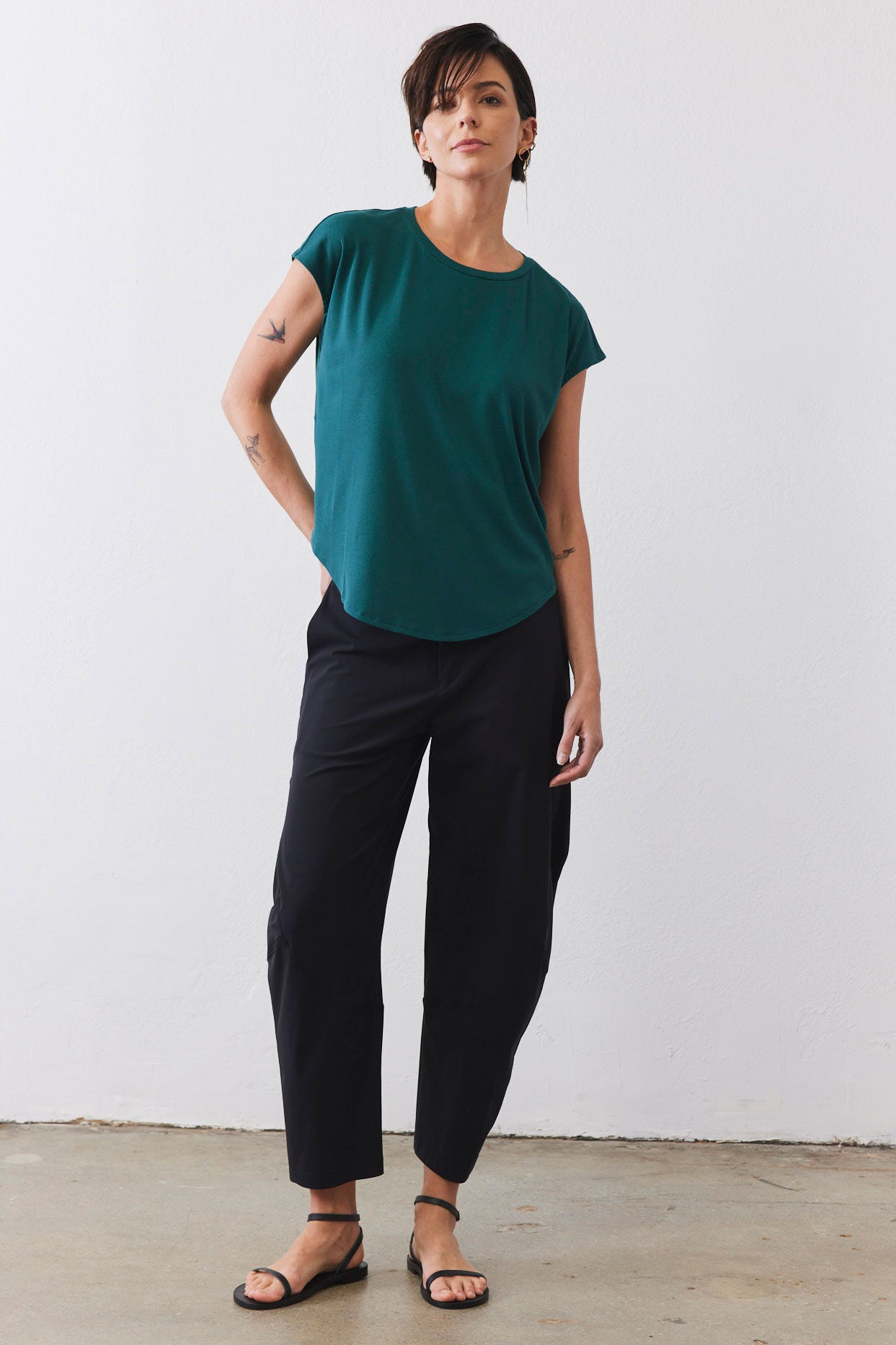 The Ribbed Tuck-In Tee