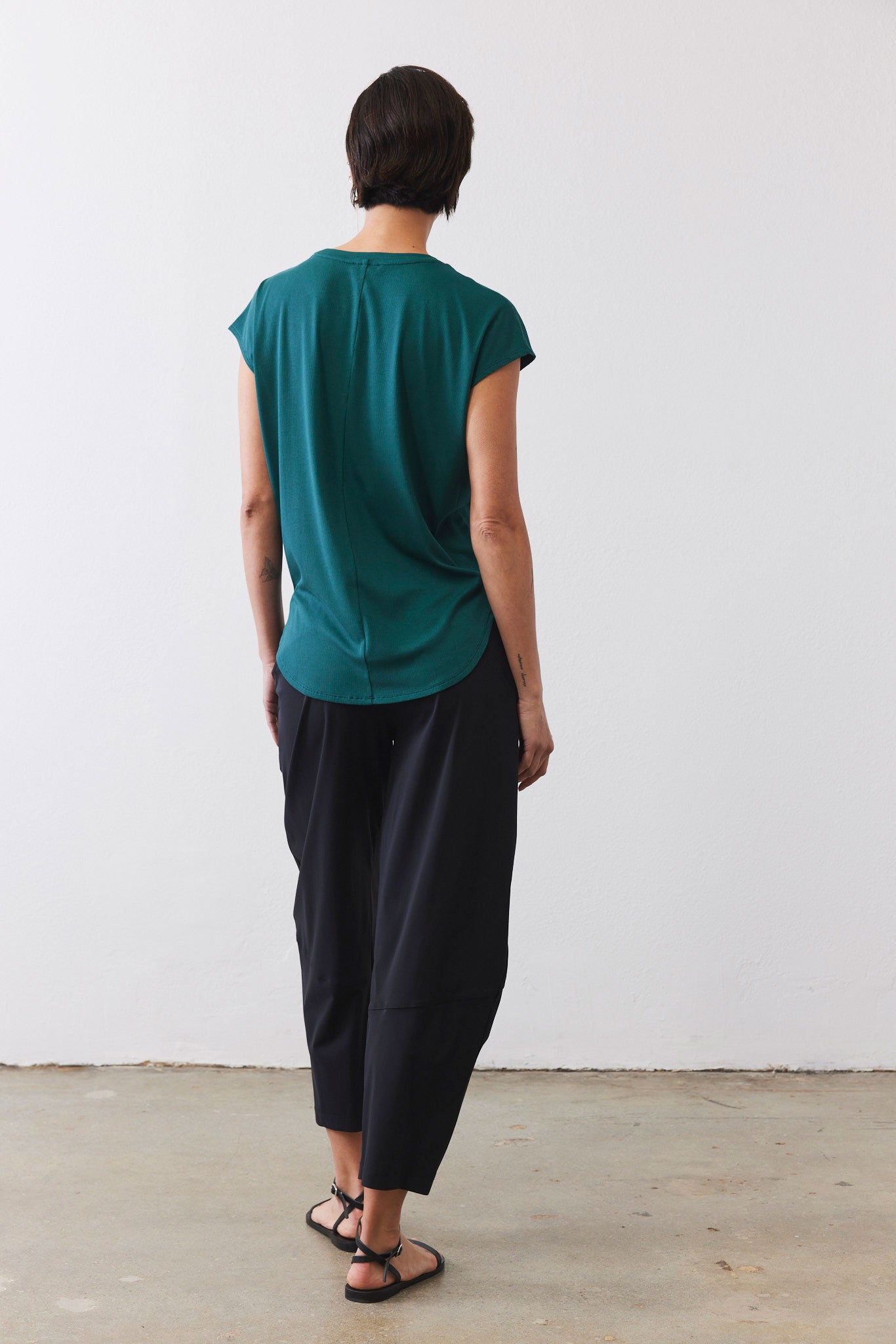 The Ribbed Tuck-In Tee