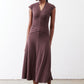 The Ruched Midi Dress