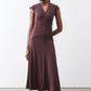 The Ruched Midi Dress