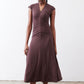 The Ruched Midi Dress