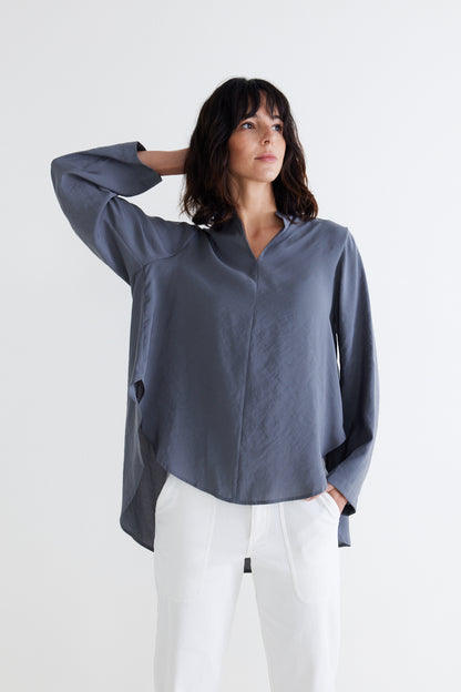 Muse Pleated Back Blouse