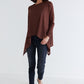 Sheer Knit High Low Top