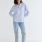 Top of the Line Long Sleeve Poplin Top