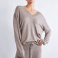 Savor V-Neck Lounge Sweater