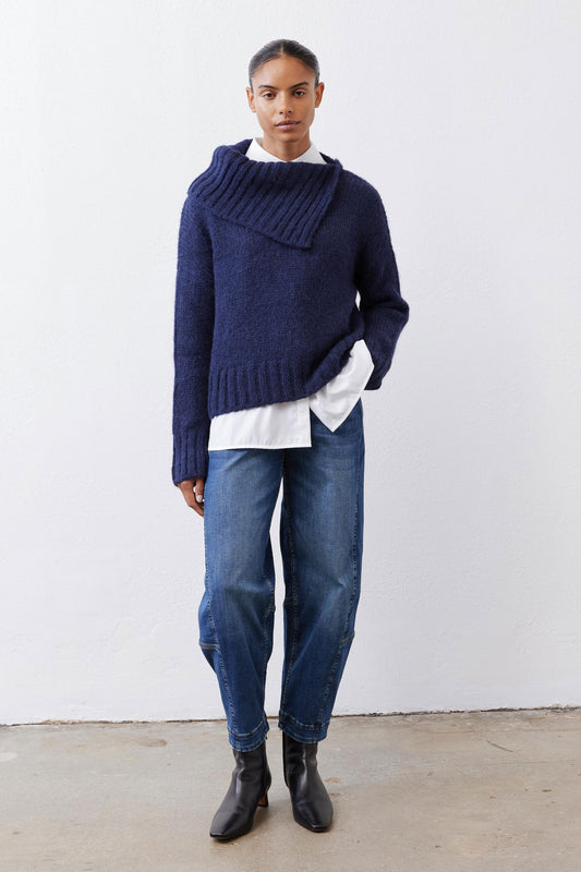 Serene Shawl Collar Sweater
