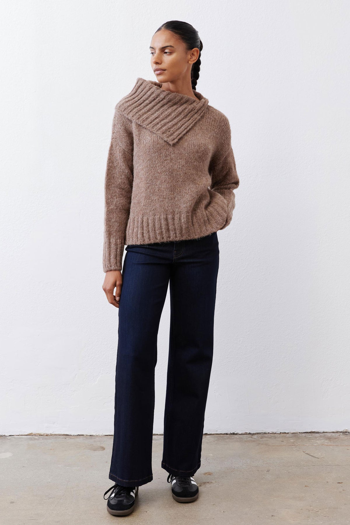 Serene Shawl Collar Sweater