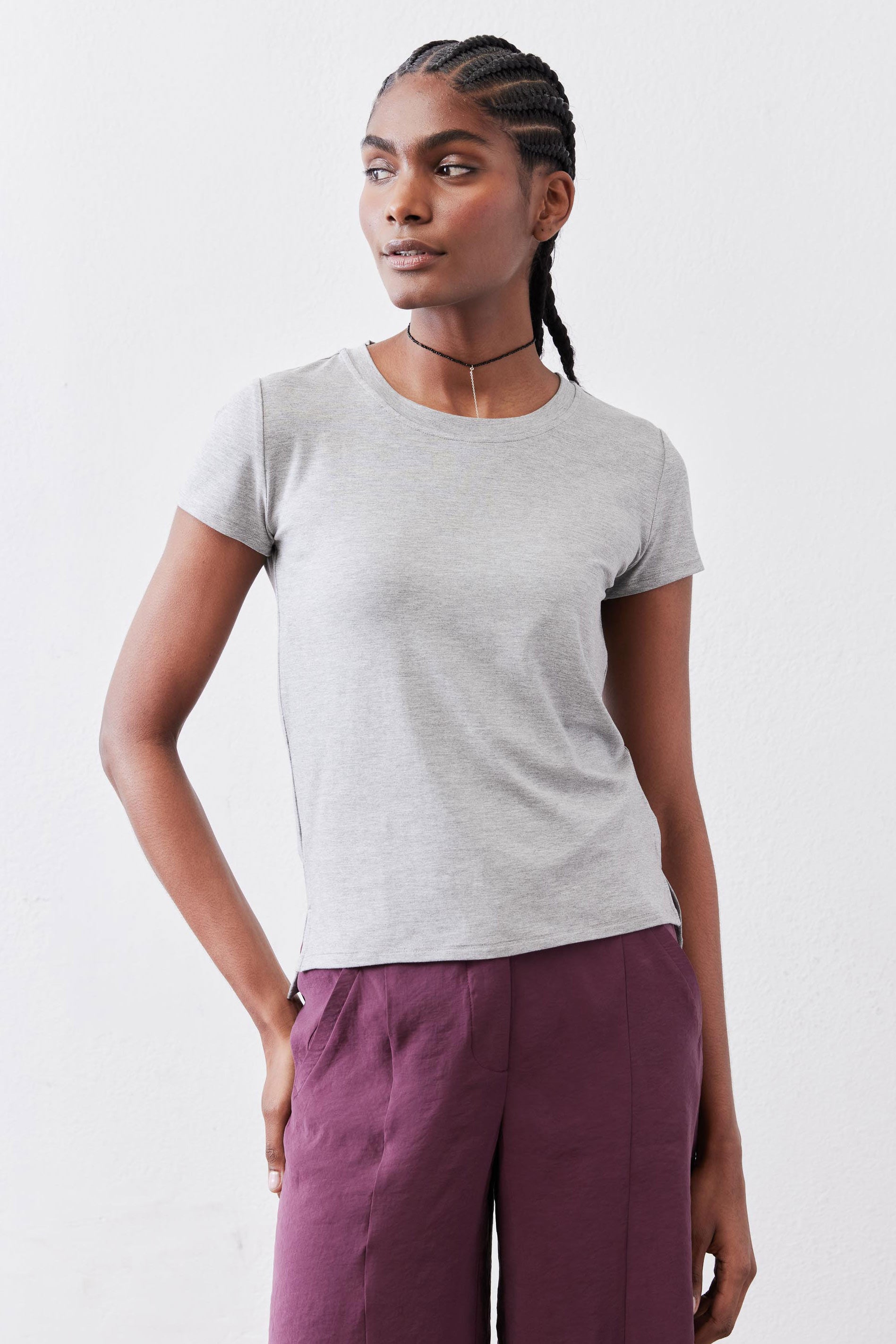 Short Sleeve Crew Neck Tee