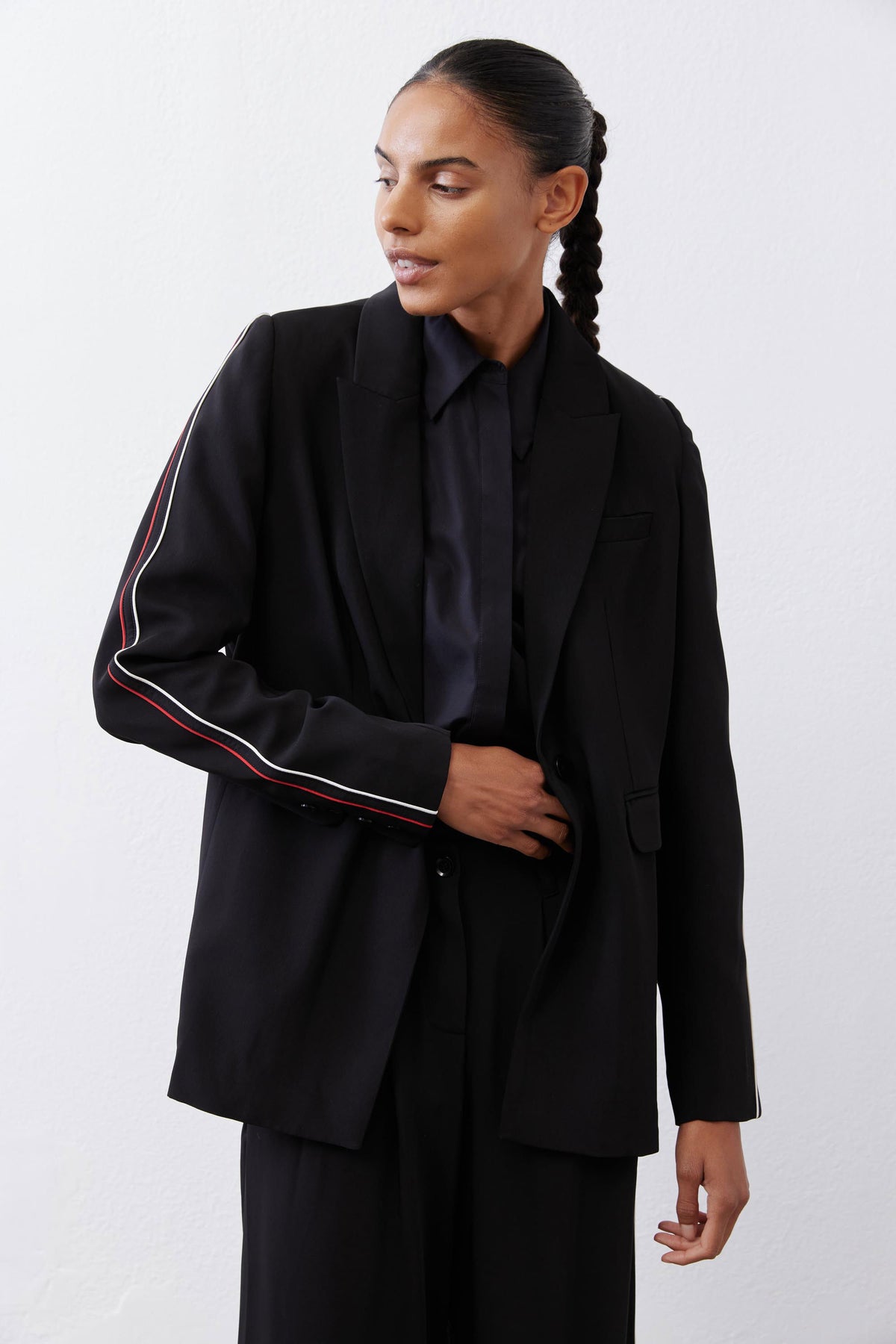 The Stripe Classic Blazer That Upgrades You