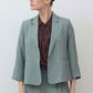The Silk Linen Shrunken Blazer