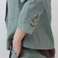 The Silk Linen Shrunken Blazer