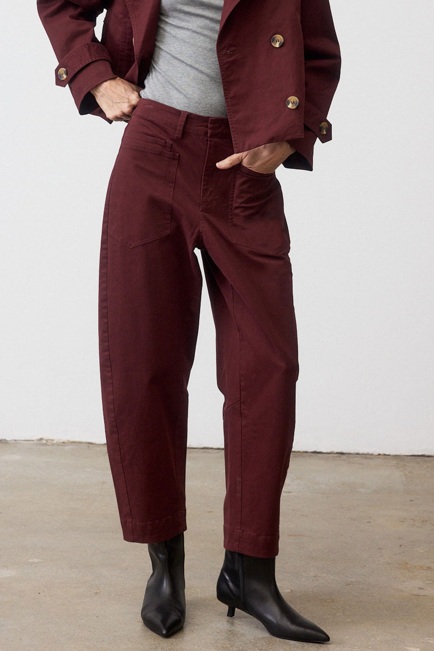 The Slouchy Soft Twill Pants